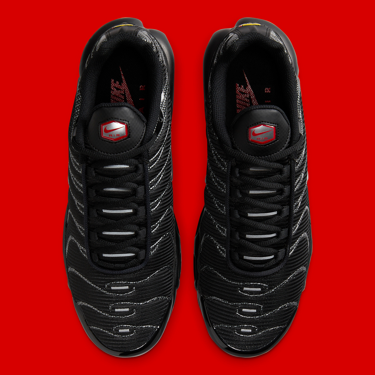 Nike Air Max Plus Black Red Carbon Fiber Hf4293 001 4