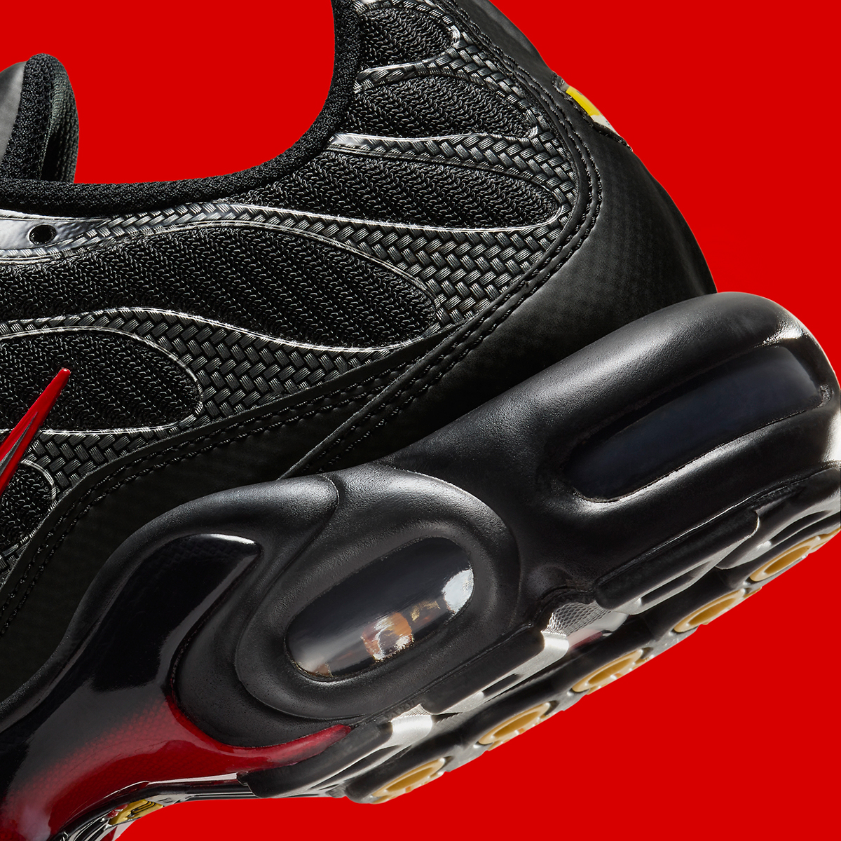 Nike Air Max Plus Black Red Carbon Fiber Hf4293 001 5