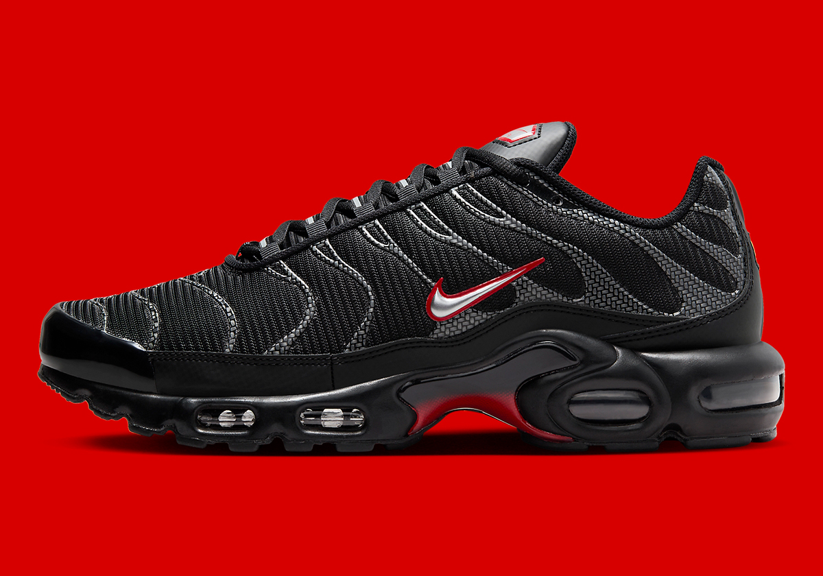 Nike Air Max Plus Black Red Carbon Fiber Hf4293 001 9