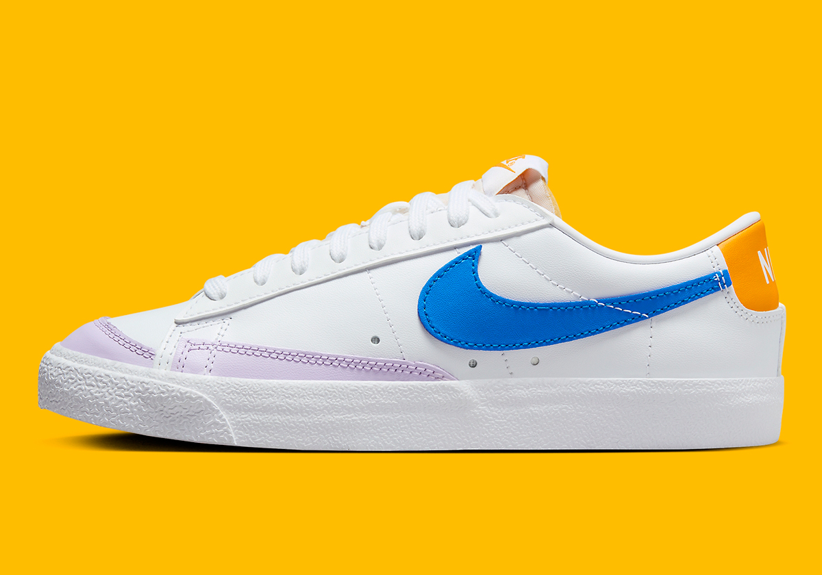 Nike Blazer Low 77 White Photo Blue Laser Orange Hf5063 100 5