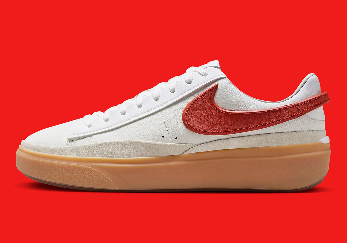 Nike Blazer Phantom Low White Red Gum Fn5820 100 3