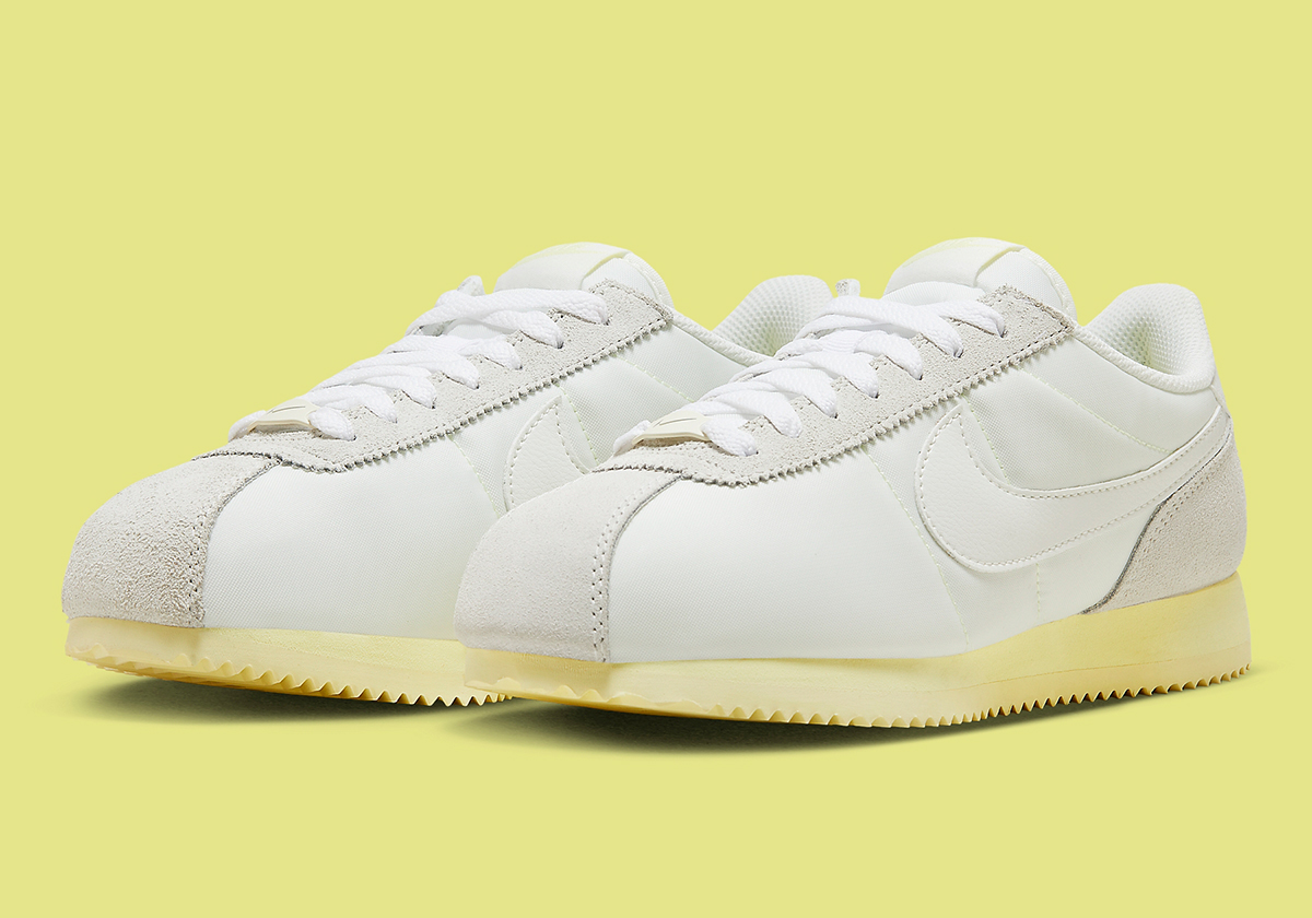 The "Pale Yellow" Nike Cortez Leans Into Vintage Aesthetics