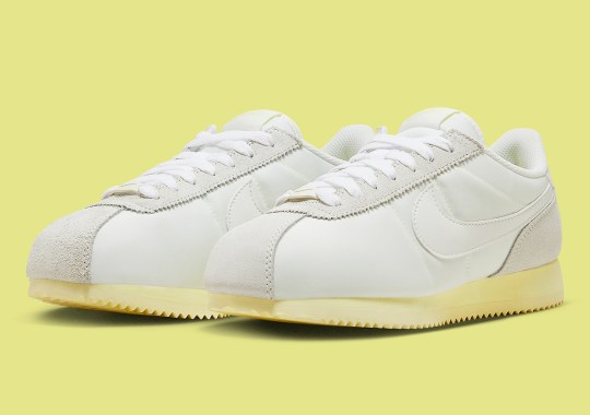 The “Pale Yellow” Nike Cortez Leans Into Vintage Aesthetics