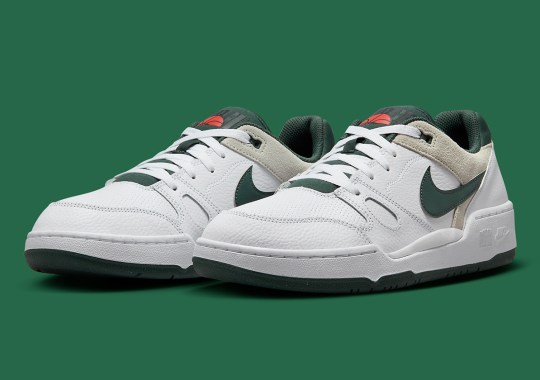 The Nike Full Force Wears Vintage Basketball Branding