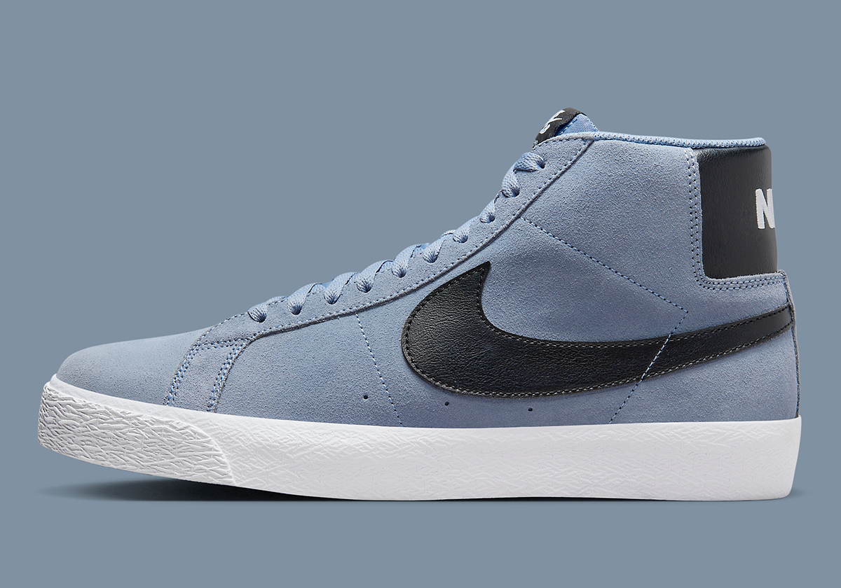 Nike Sb Blazer Mid Blue Grey Obsidian Fd0731 401 1