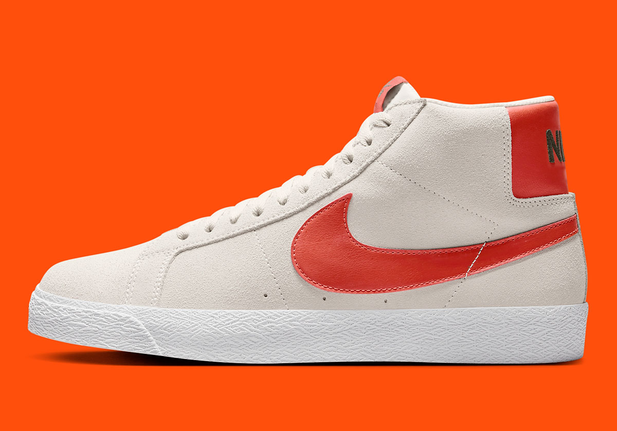 Nike Sb Blazer Mid Photon Dust Orange Fd0731 003 3