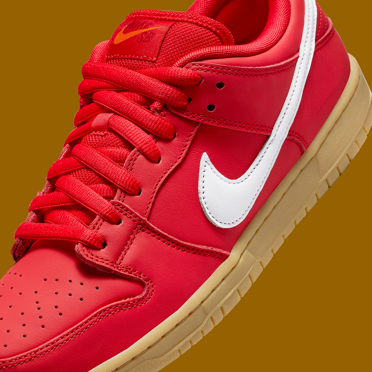 Nike Sb Dunk Low Orange Label University Red Fj1674 600 5