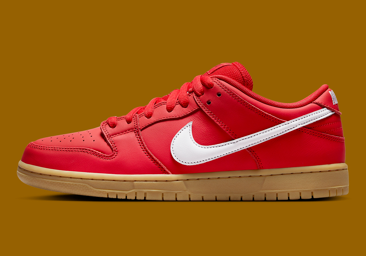 Nike Sb Dunk Low Orange Label University Red Fj1674 600 7