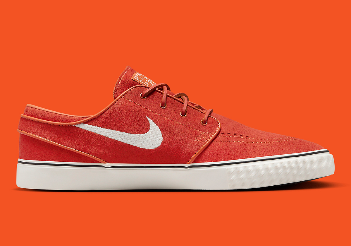 Nike Sb Stefan Janoski Orange Suede Fd6757 800 6