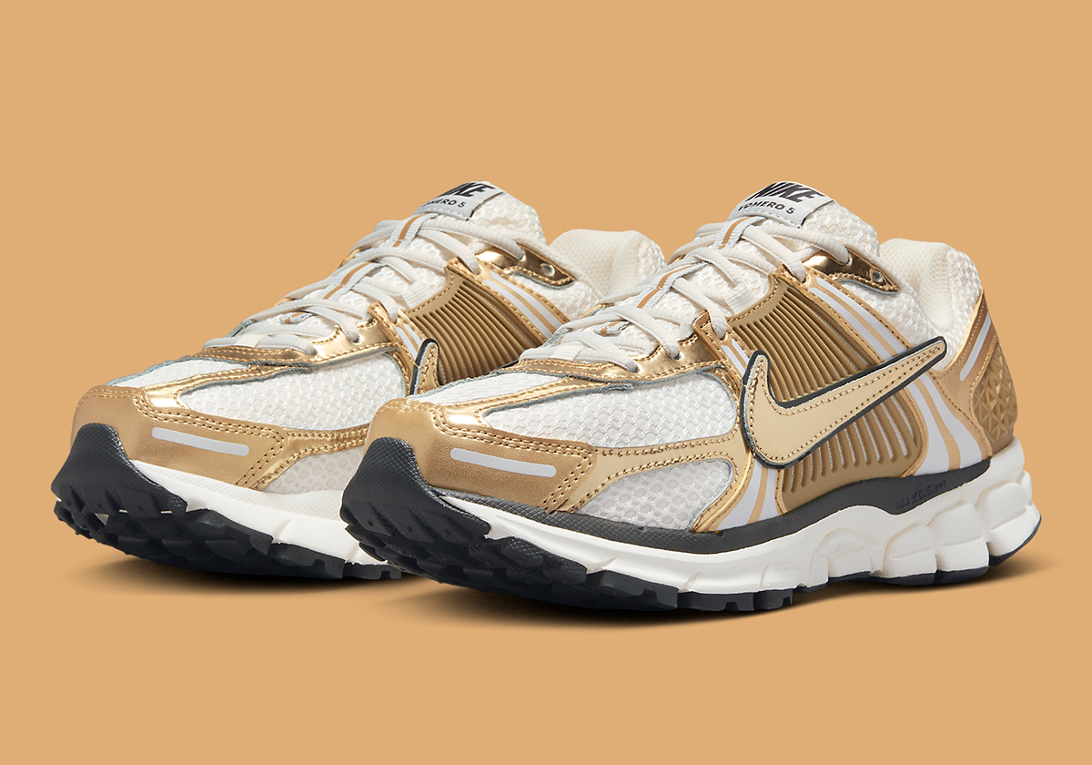 Available Now: The Nike Zoom Vomero 5 "Metallic Gold"