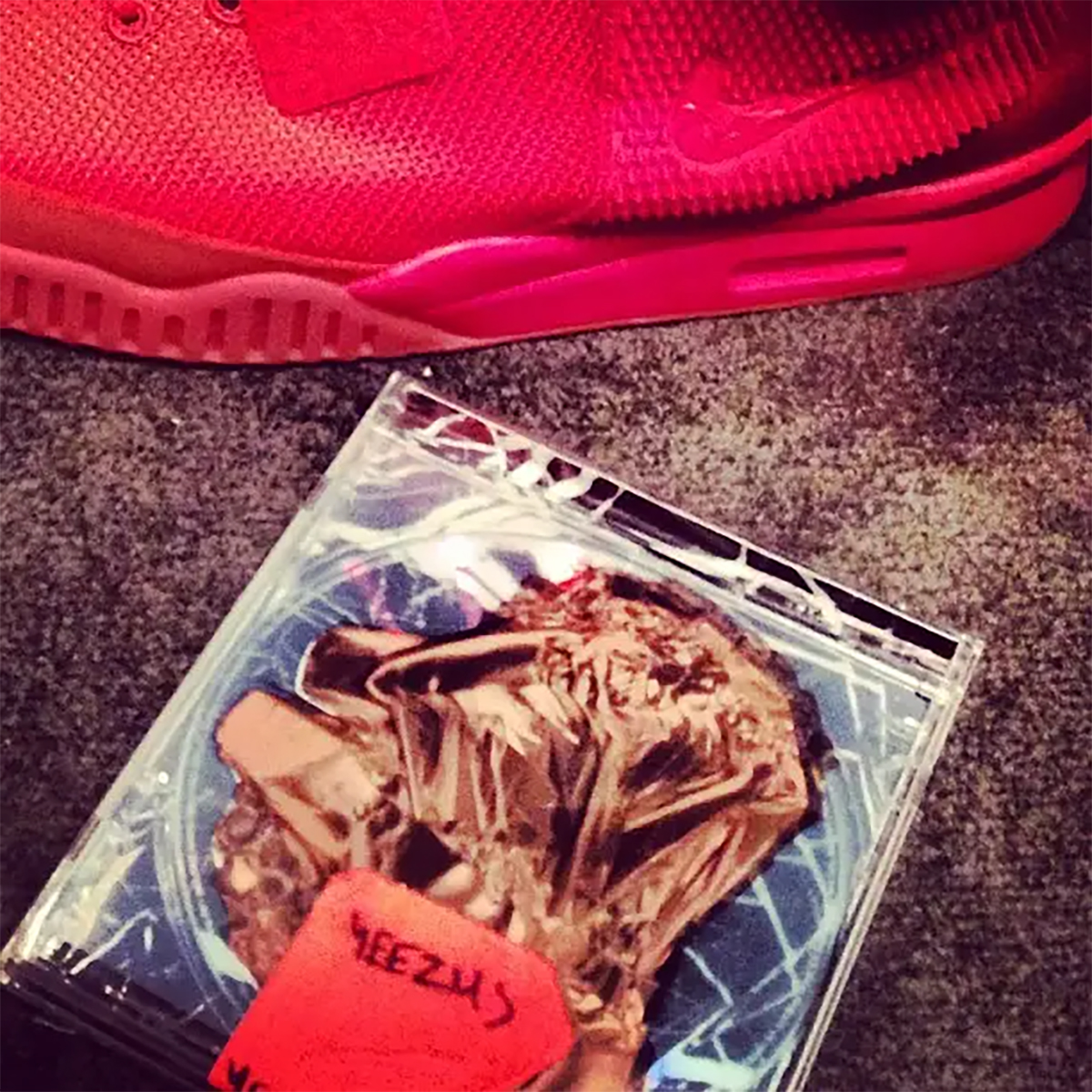 Red October Yeezy 2 Kim Kardashian Yeezus