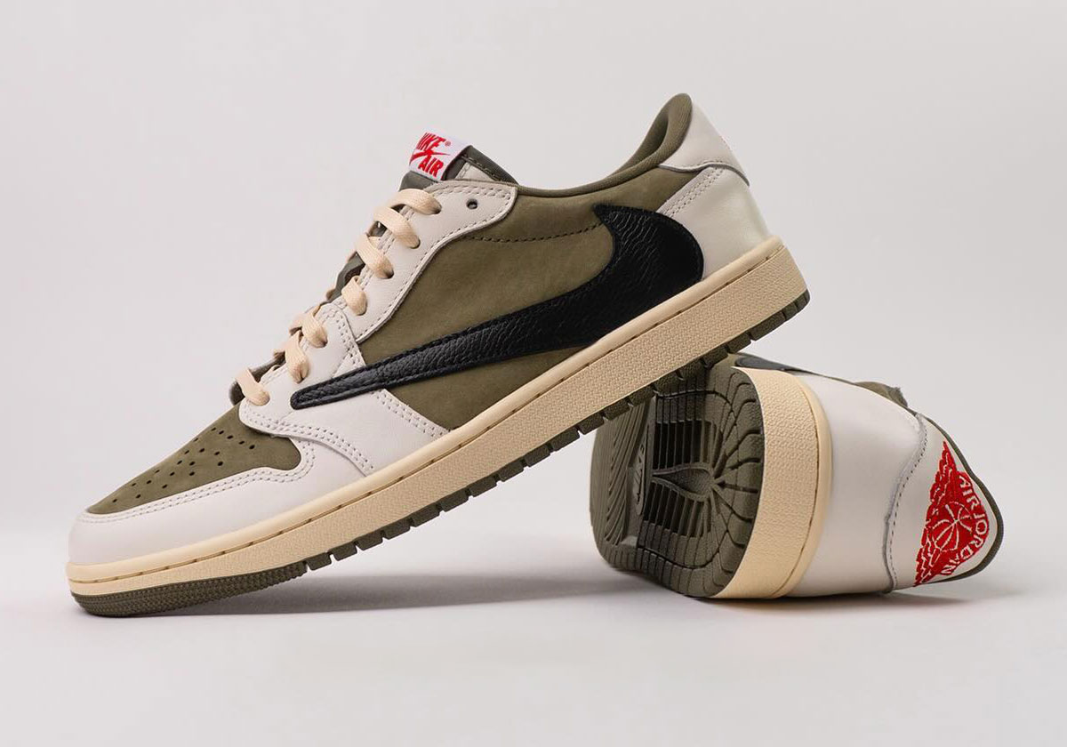 Travis Scott Air Jordan 1 Low Olive Dm7866 200 3