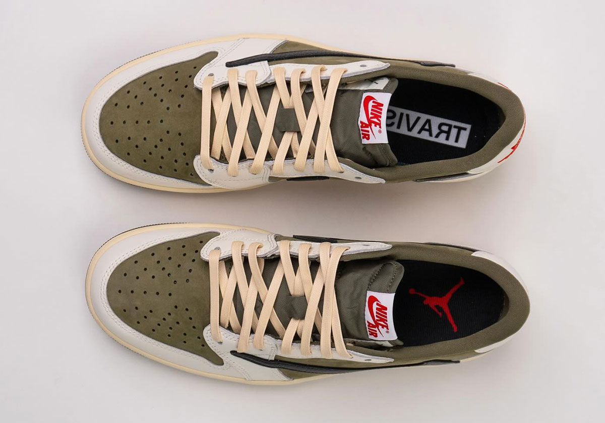 Travis Scott Air Jordan 1 Low Olive Dm7866 200 7