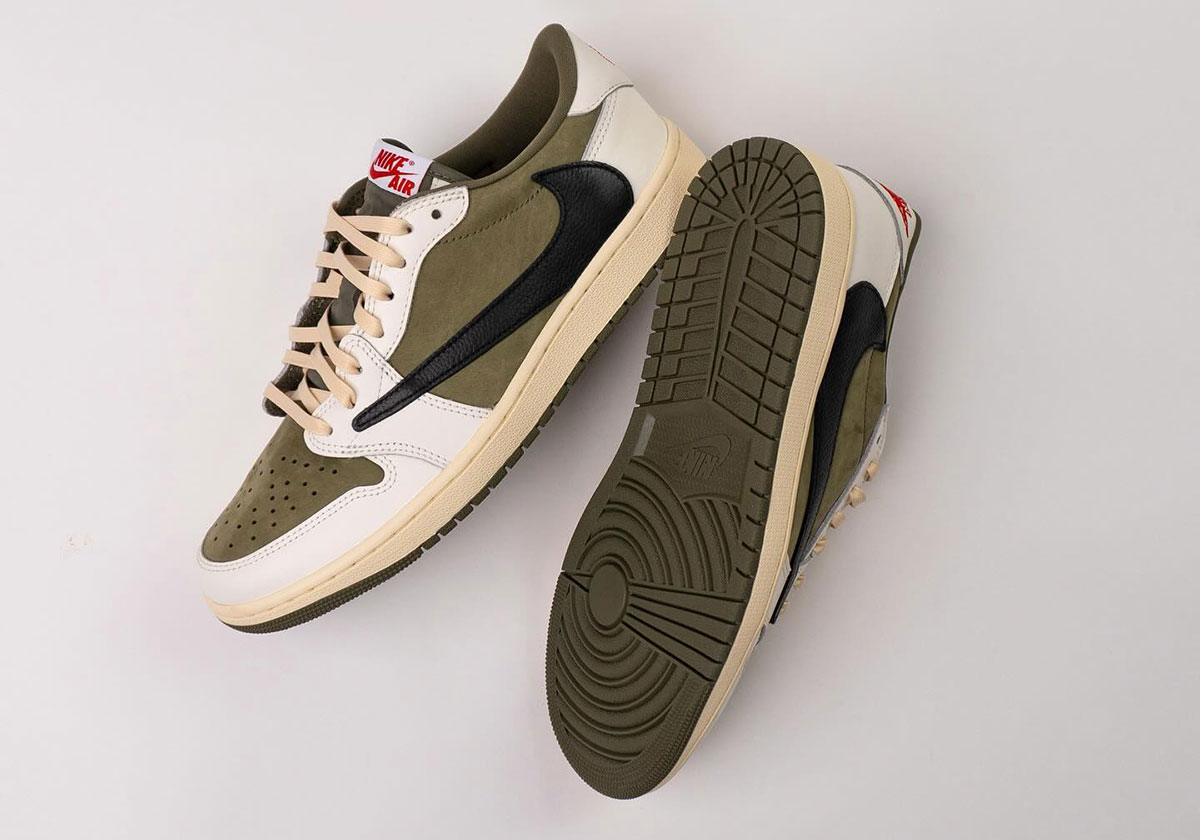 Travis Scott Air Jordan 1 Low Olive Dm7866 200 8