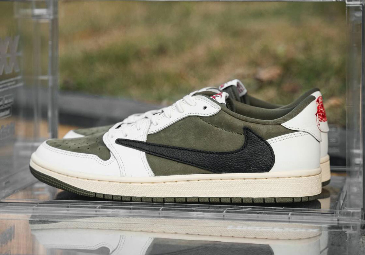 Travis Scott Jordan 1 Low Olive Dm7866 200 10