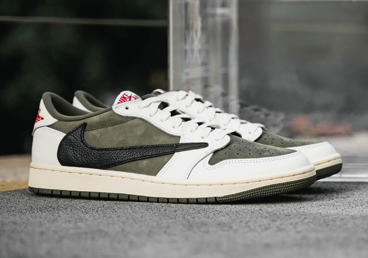 Travis Scott Jordan 1 Low Olive Dm7866 200 11