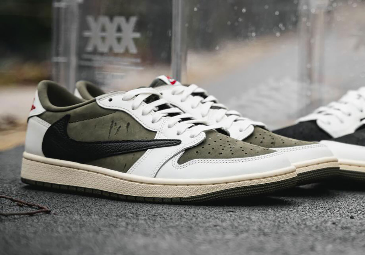 Travis Scott Jordan 1 Low Olive Dm7866 200 12