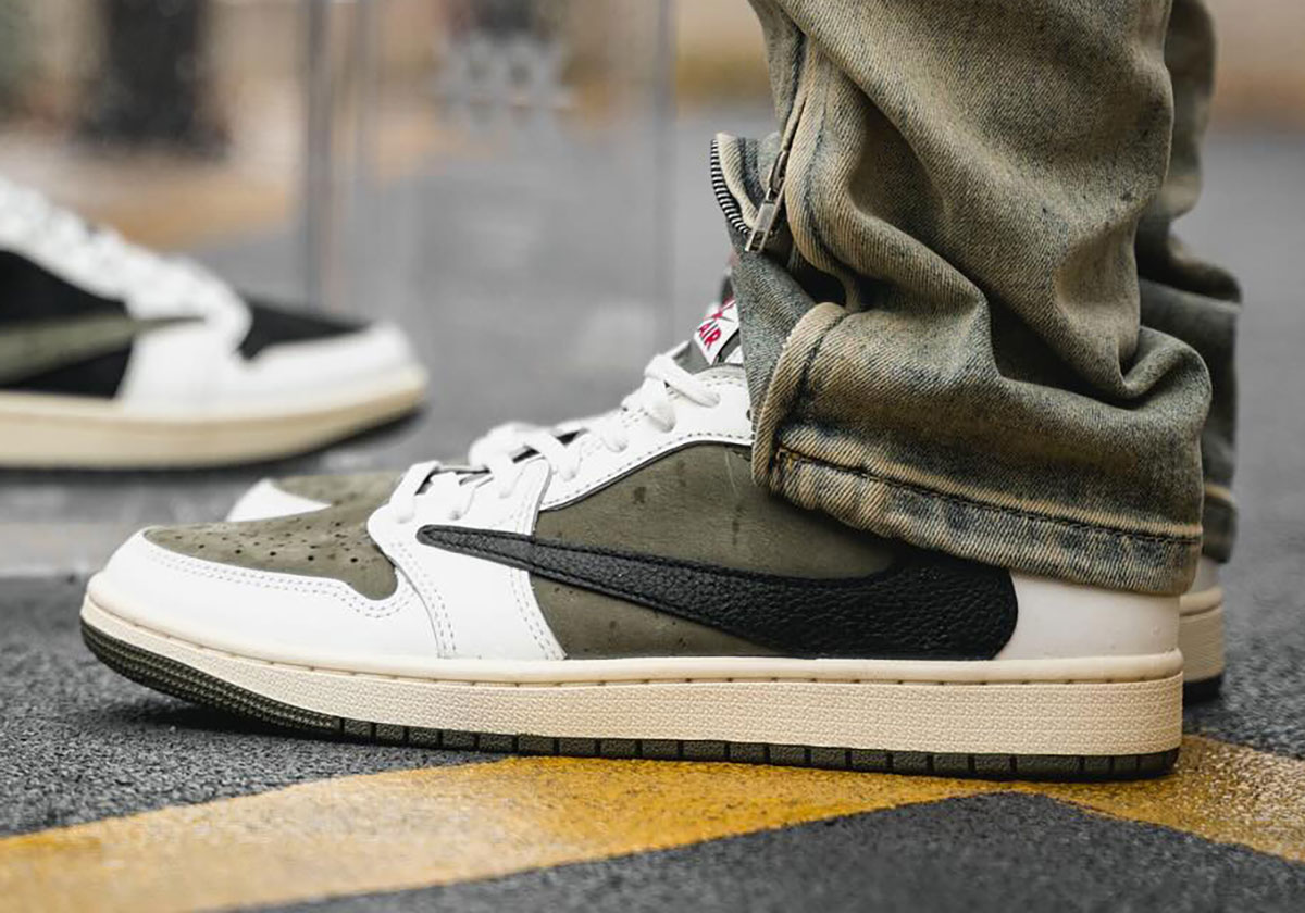 Travis Scott Jordan 1 Low Olive Dm7866 200 7