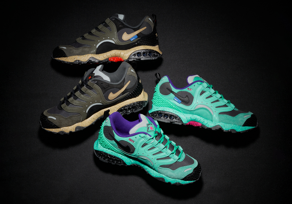 Undefeated's Nike Air Terra Humara "Cargo Khaki" & "Light Menta" Is Available Now