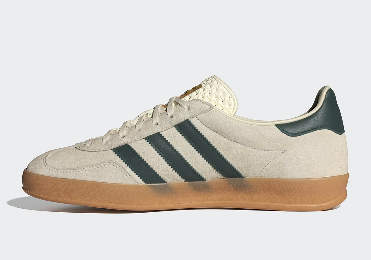 Adidas Gazelle Indoor Cream White Collegiate Green Gum Ih7502 4