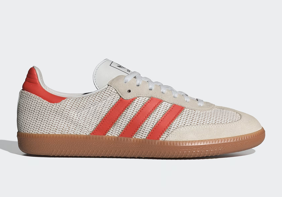 Adidas Samba Og Crystal White Preloved Red Gum M2 Ig1380 2