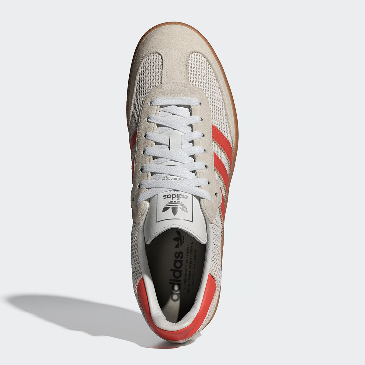 Adidas Samba Og Crystal White Preloved Red Gum M2 Ig1380 3