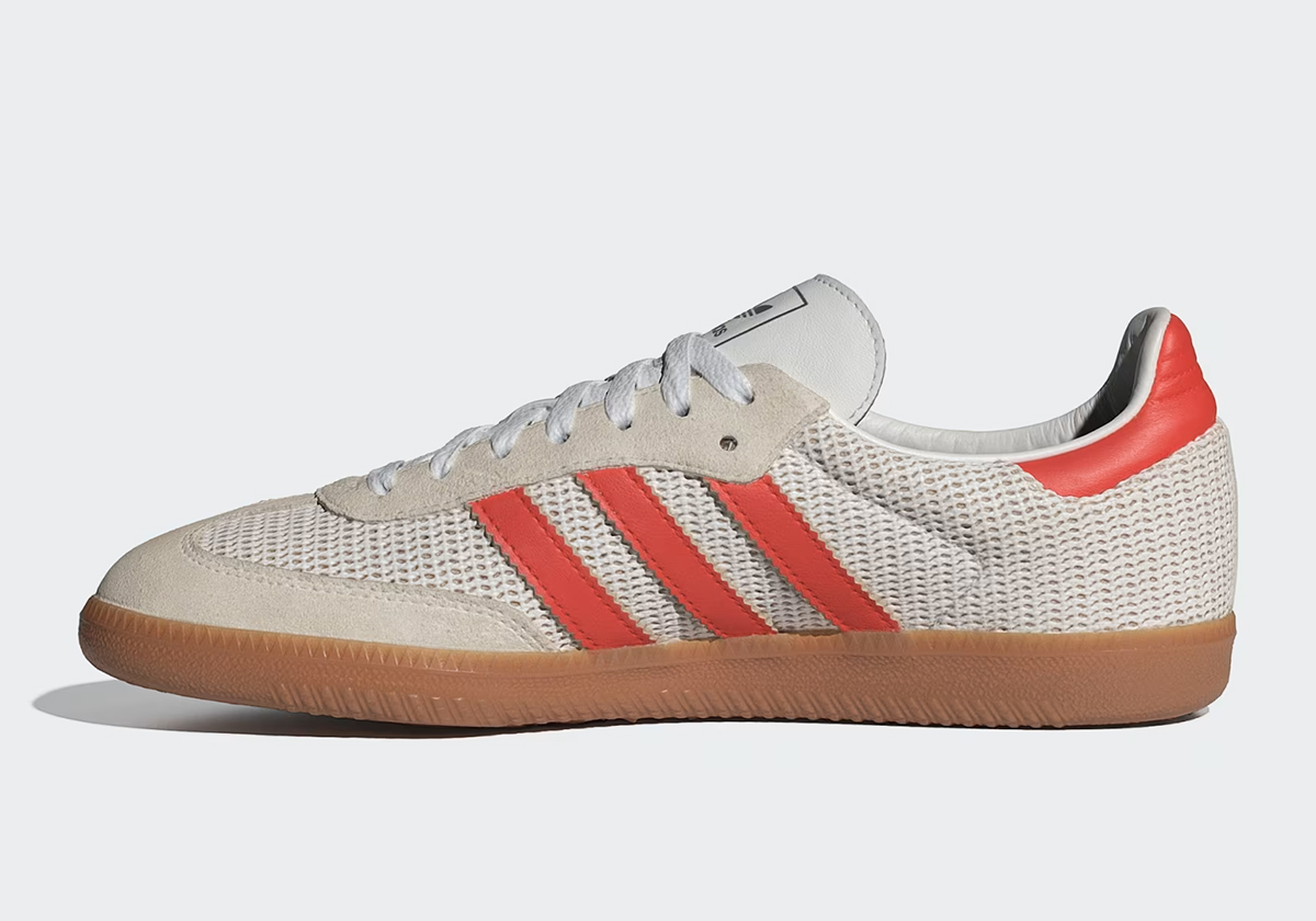 Adidas Samba Og Crystal White Preloved Red Gum M2 Ig1380 6