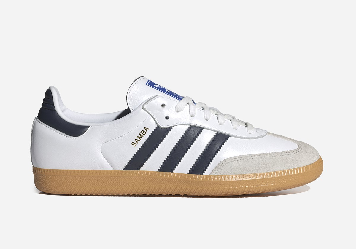 Adidas Samba White Indigo Gum If3814