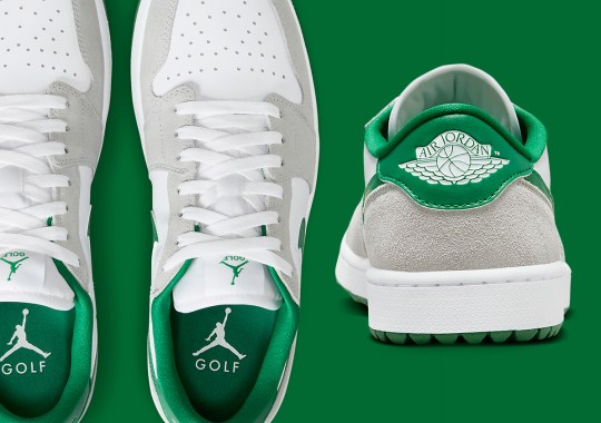 The Air Jordan 1 Golf Tees Off In Pine Green