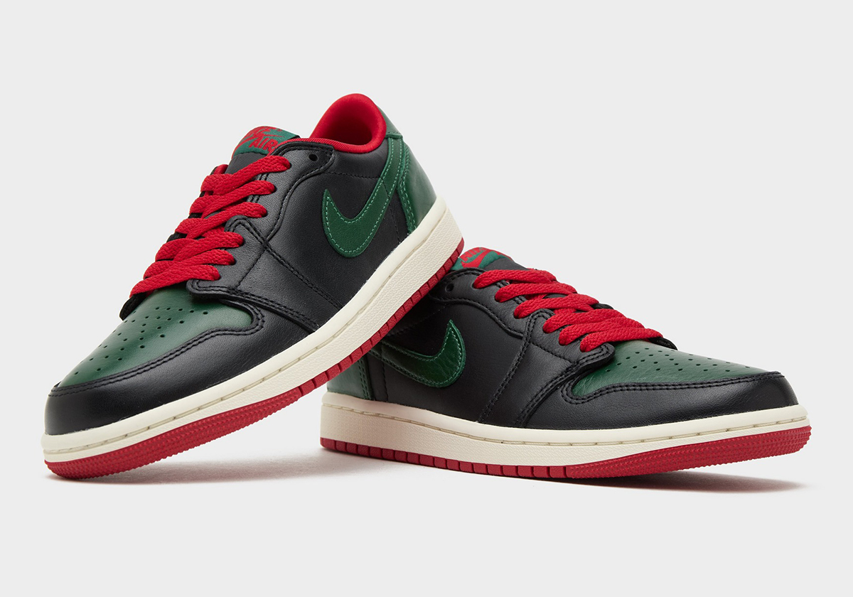 Detailed Look At The Air Jordan 1 Low OG “Gorge Green”