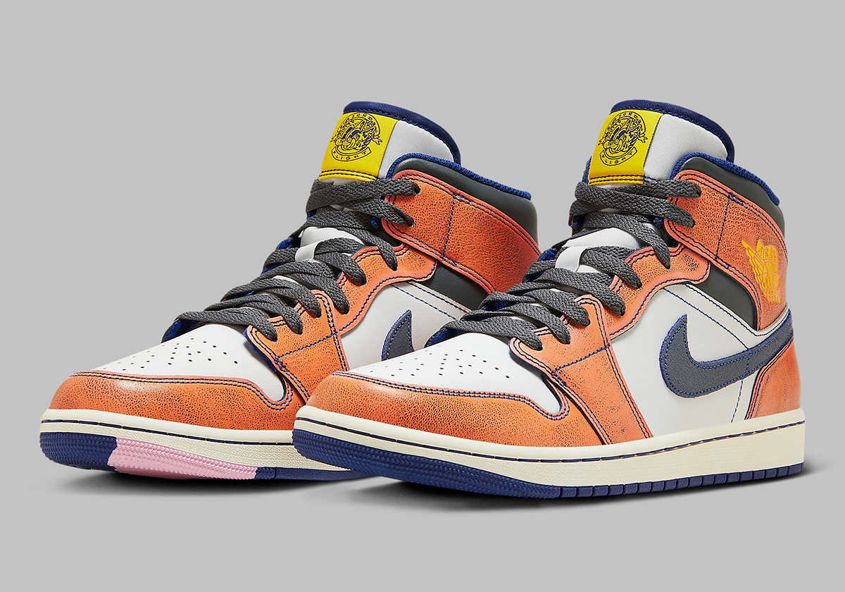 The Air Jordan 1 Mid “Flight” Celebrates Retro Mascots