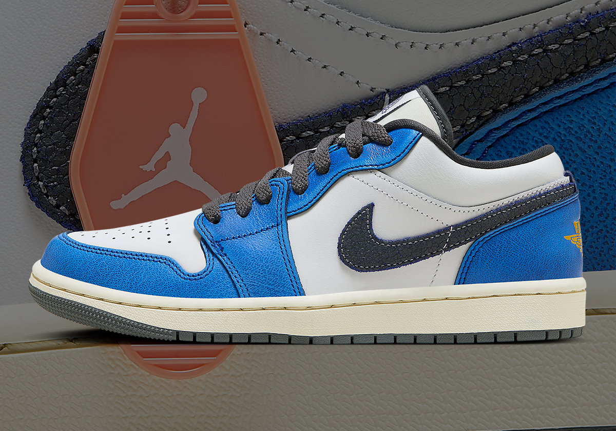 Vintage Accents Animate The Air Jordan 1 Low SE “Flight”