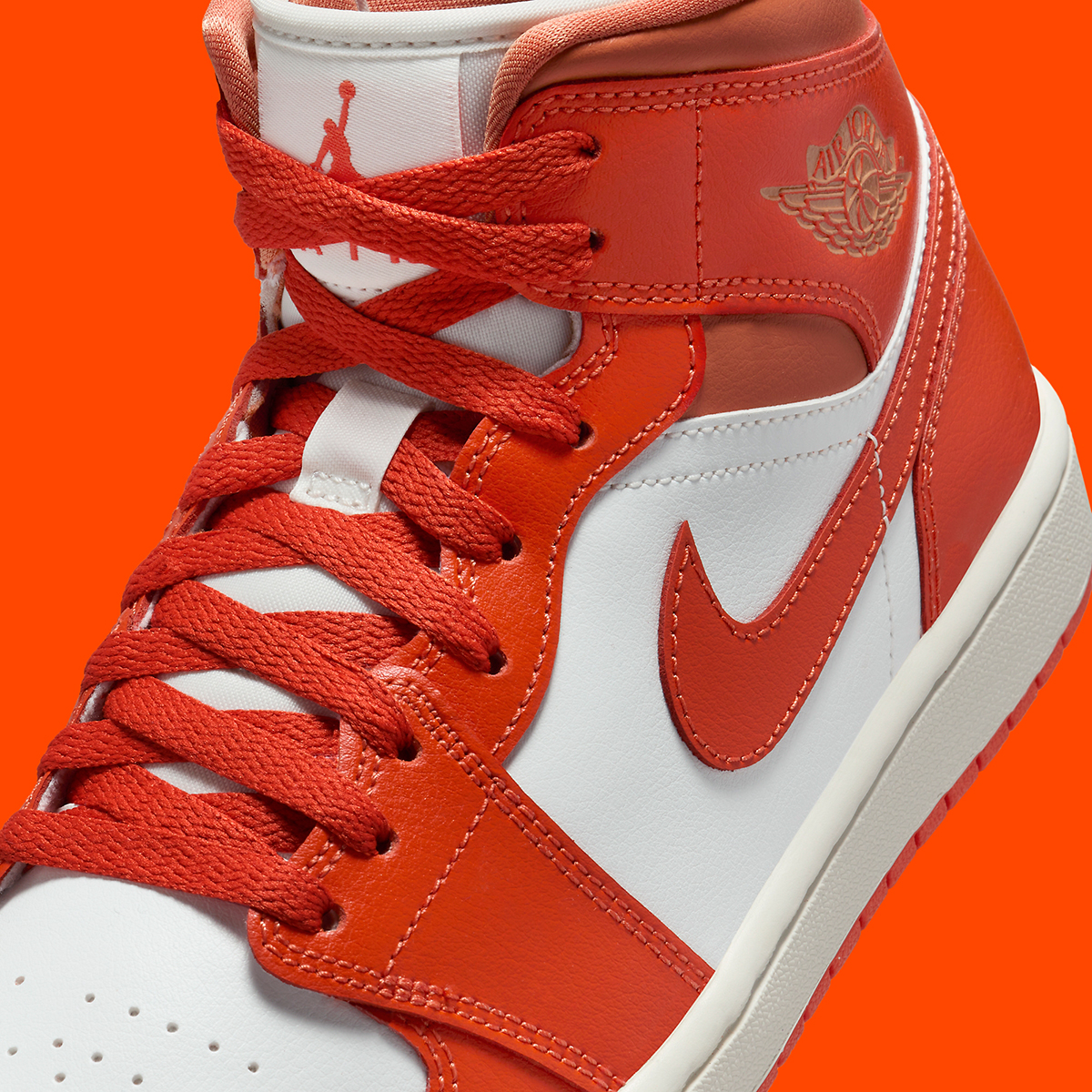 Air Jordan 1 Mid Womens Cosmic Clay Bq6472 108 2