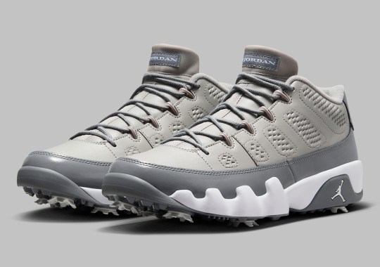 AVAILABLE NOW: Air Jordan 9 Golf “Cool Grey”