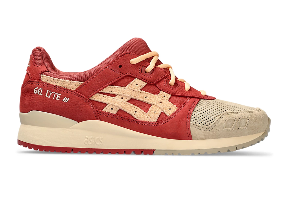 Asics Gel Lyte Iii Wood Crepe Burnt Red 1203a345 201 1