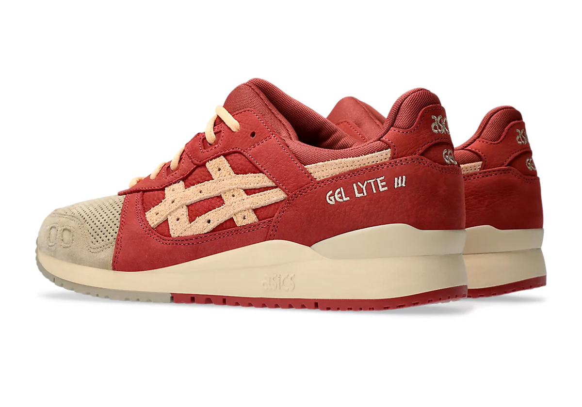 Asics Gel Lyte Iii Wood Crepe Burnt Red 1203a345 201 3