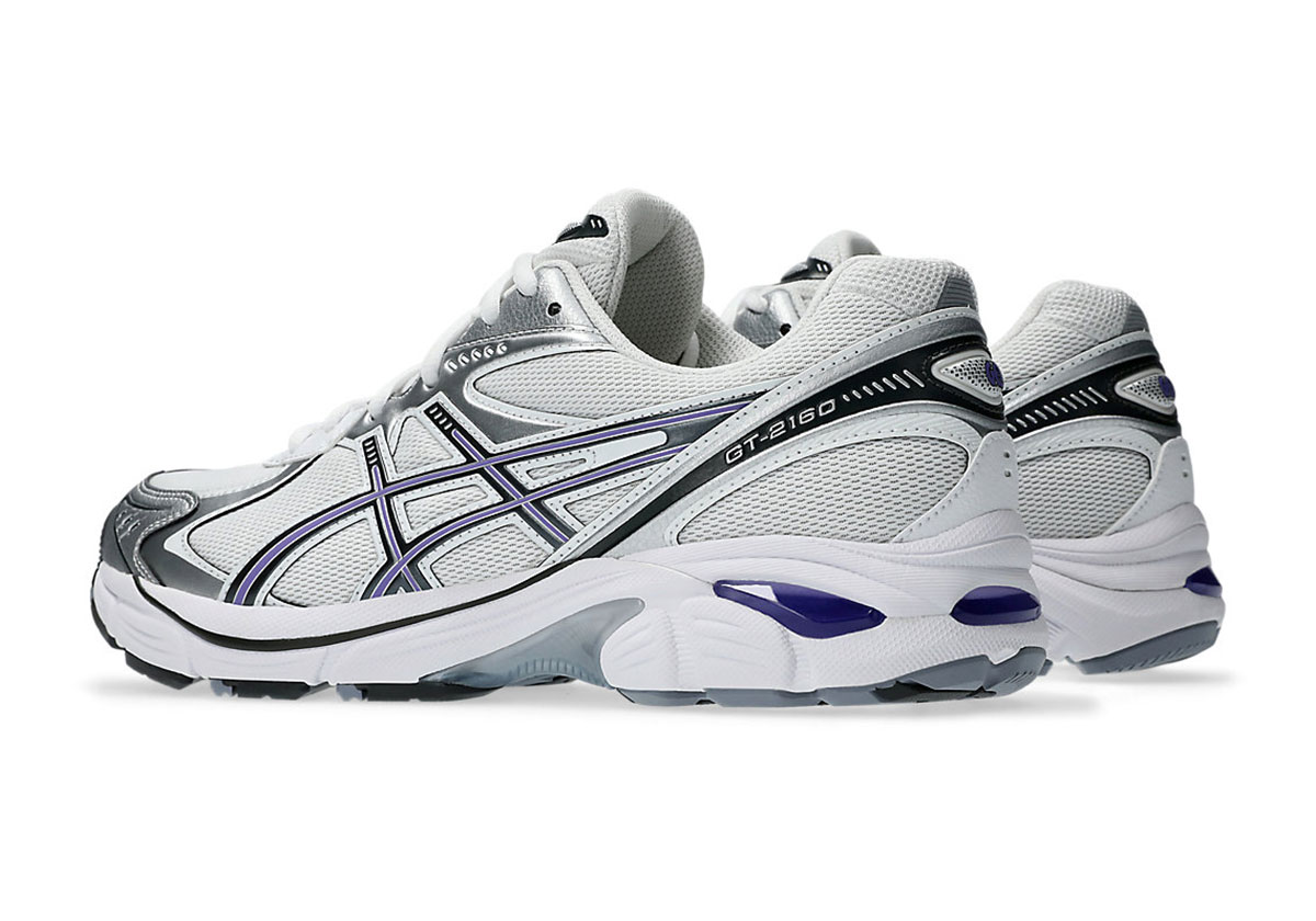 Asics Gt 2160 White Silver Purple 1203a320 104 6