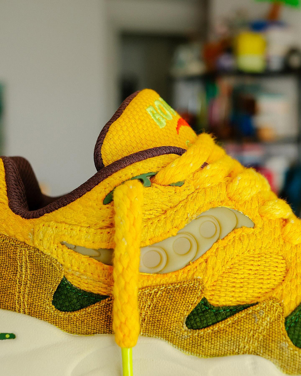 Bodega Saucony Grid Shadow 2 Jaunt Woven Dip Dye Custom 2