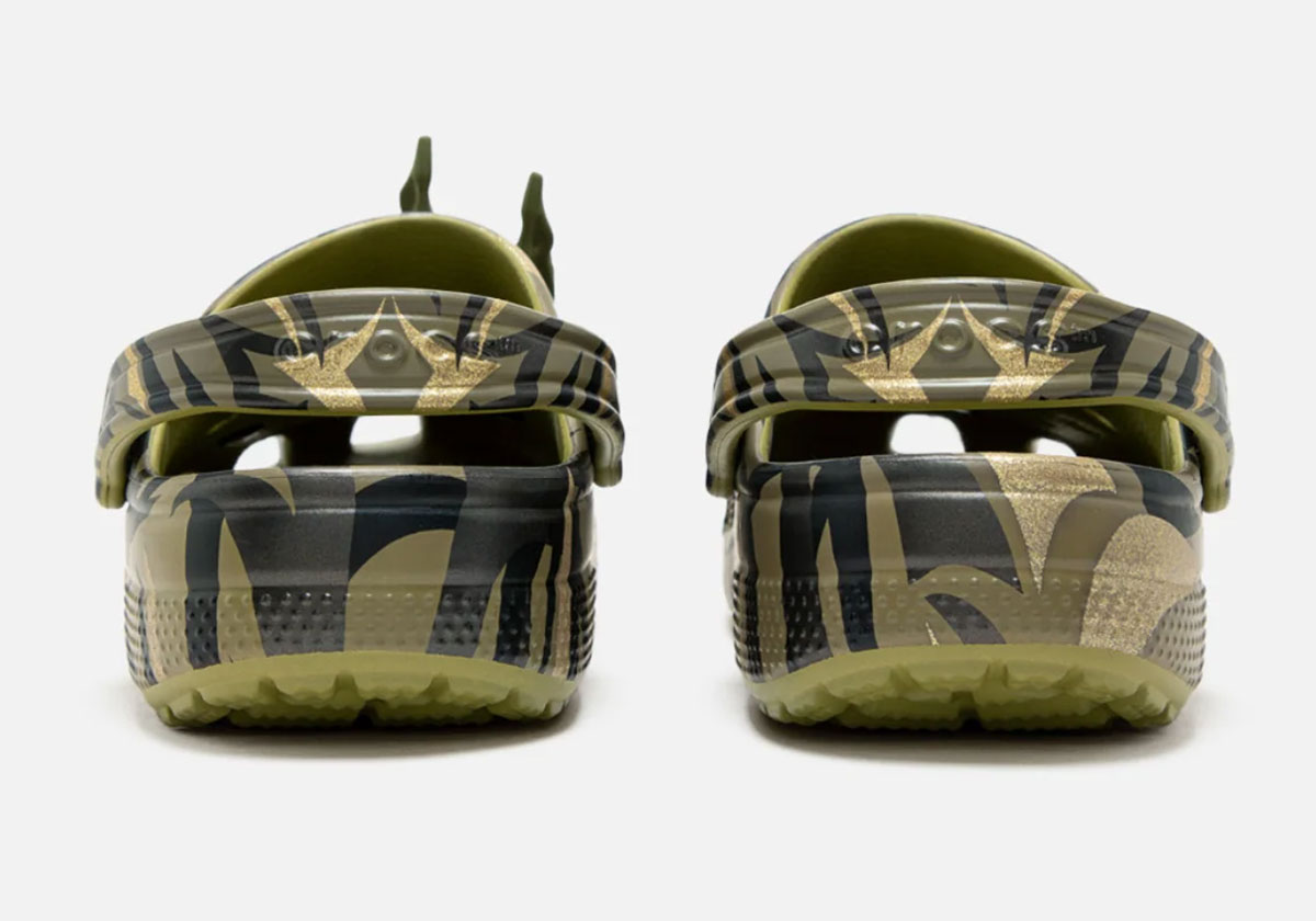 Clot Crocs Release Date Olive Green 2