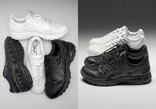 Comme des Garçons SHIRT Brings Black And White To The ASICS GEL-Terrain