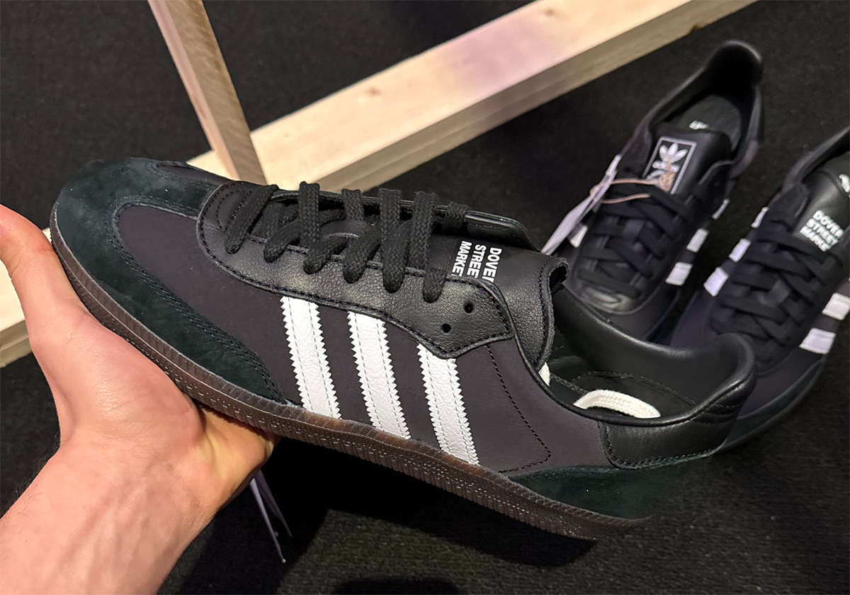 First Look At The Dover Street Market x adidas Samba