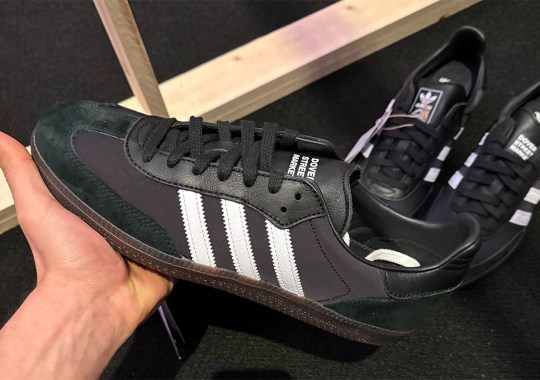 First Look At The Dover Street Market x adidas Samba