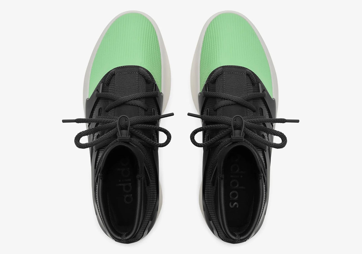 Fear Of God Athletics Adidas Basketball  1 Miami Carbon Miami Green Ih5908 3