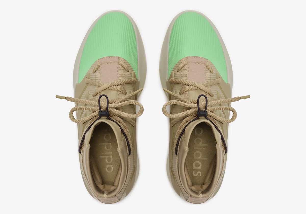 Fear Of God Athletics Adidas Basketball 1 Sesame Green Ih5909 4