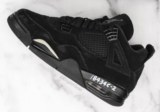 Up Close With The Black Air Jordan 4 SB Wear-test Sample