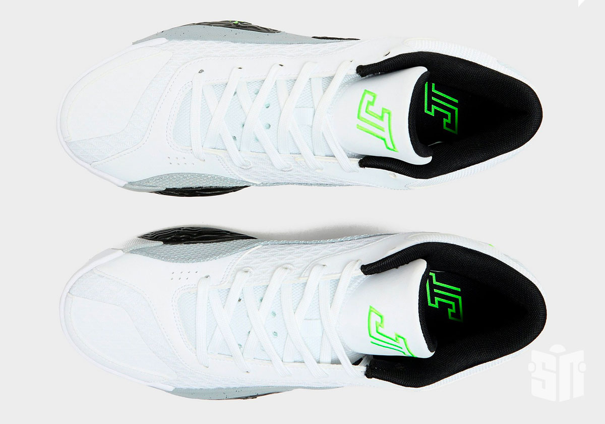 Jordan Tatum 2 White Black Grey Volt 6