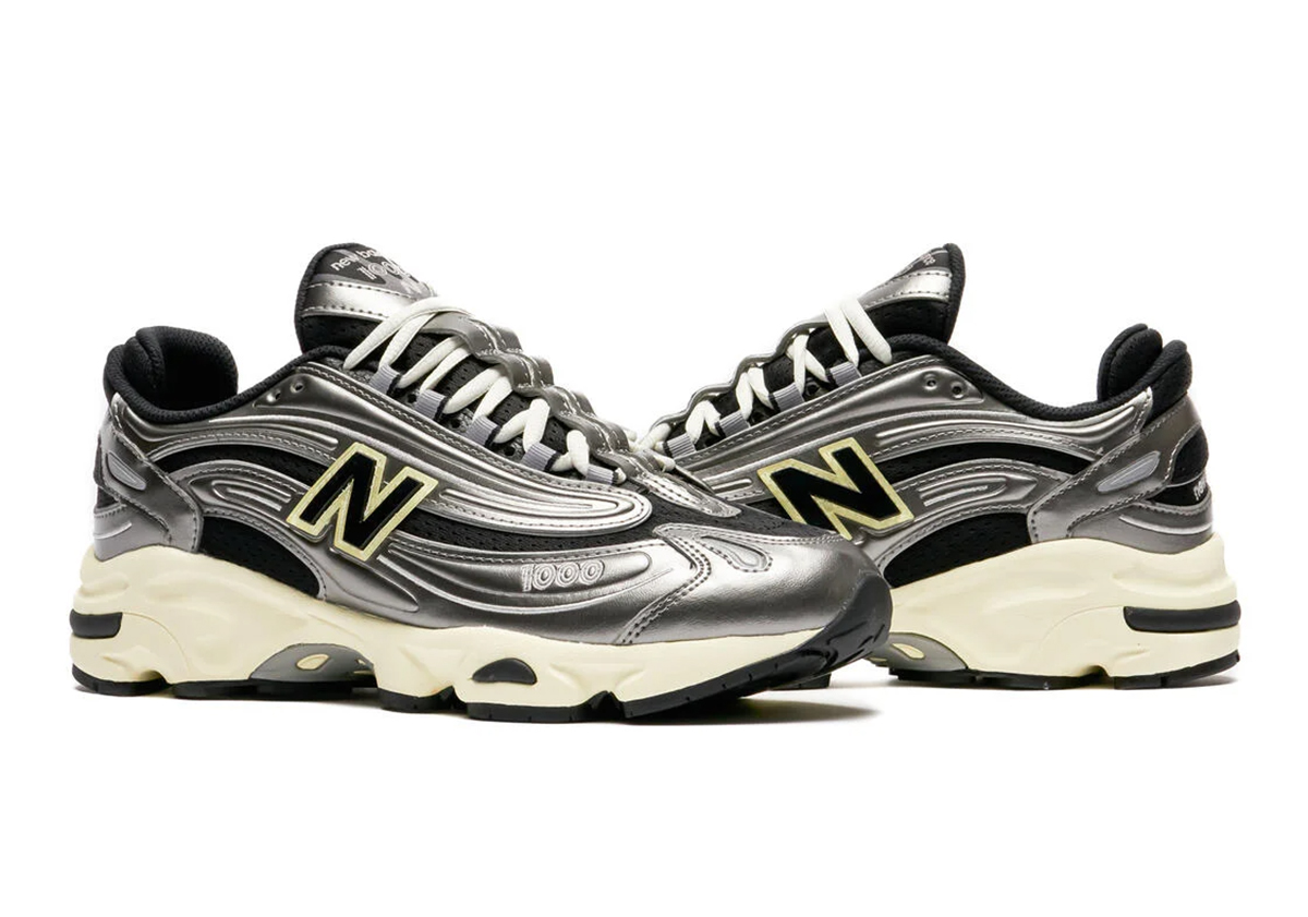 New Balance 1000 Silver Metallic Black M1000sl 4