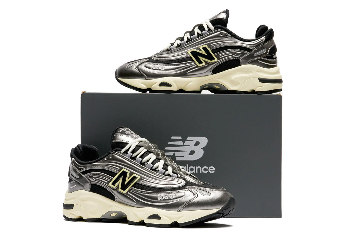 New Balance 1000 Silver Metallic Black M1000sl 5