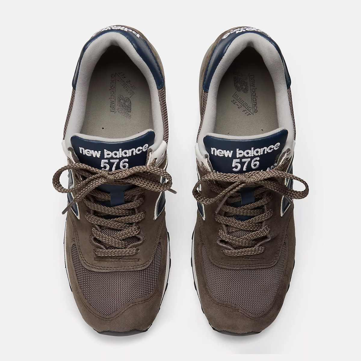 New Balance 576 Made In Uk Morel Navy Blazer Vaporous Grey Ou576nbr 4