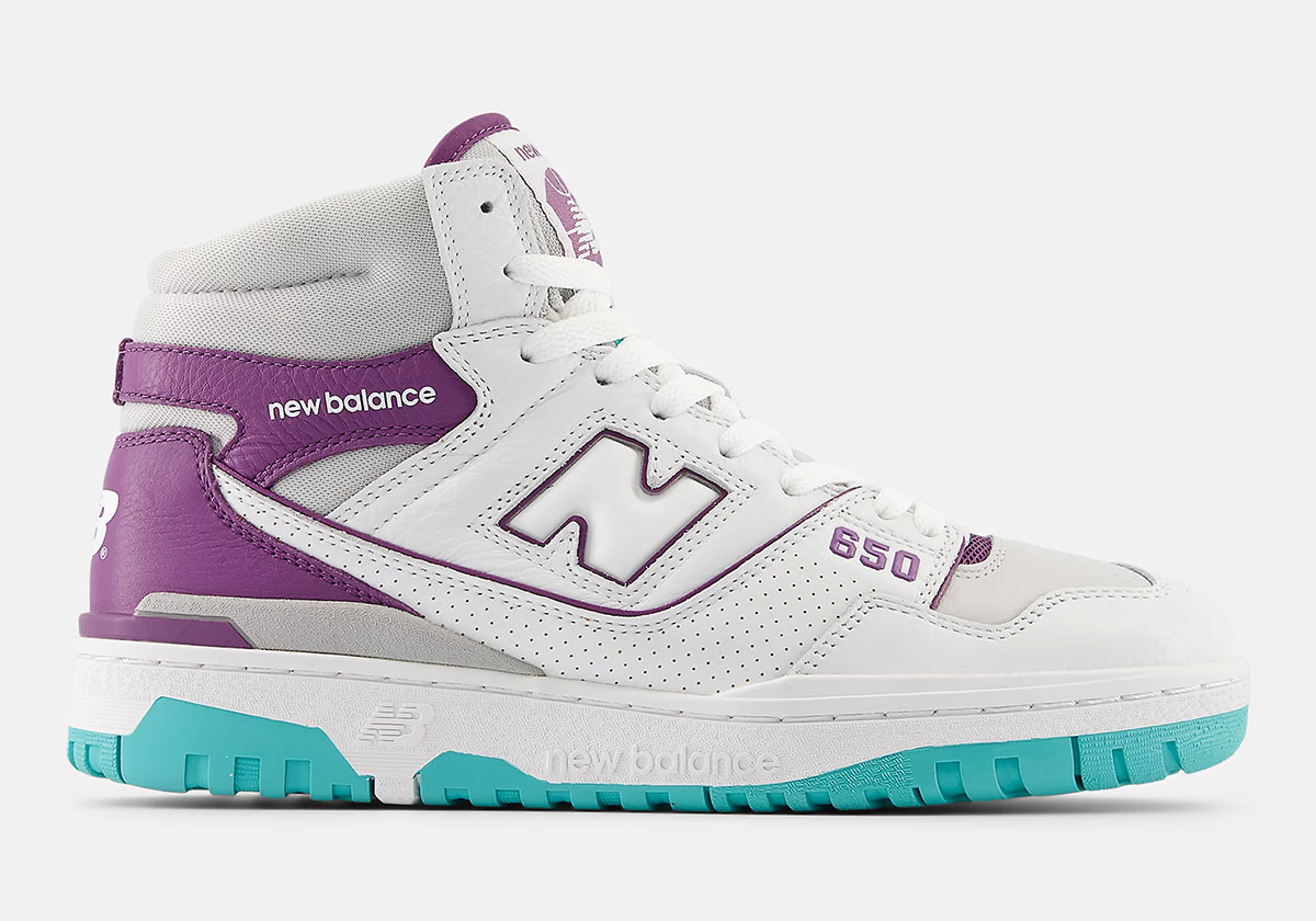 New Balance 650 White Aqua Grape Bb650rec 2